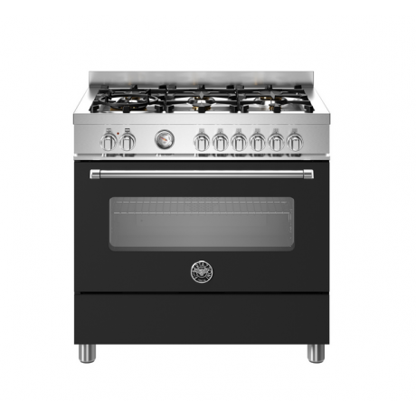 BERTAZZONI MAS96L1ENET Κουζίνα Αερίου 90cm Μαύρο BERTAZZONI MAS96L1ENET Κουζίνα Αερίου 90cm Μαύρο
